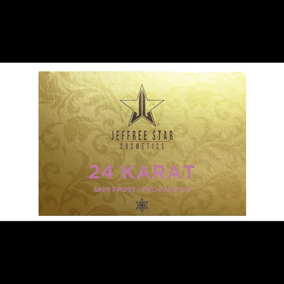 Jeffree Star Cosmetics 24 Karat Skin Frost Pro Palette Highlighter - Picture 2 of 4